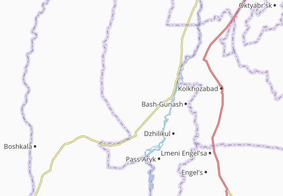 Mapa Garavuti