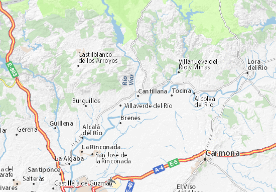 Cantillana Map