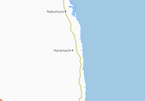 Mapa Haramachi
