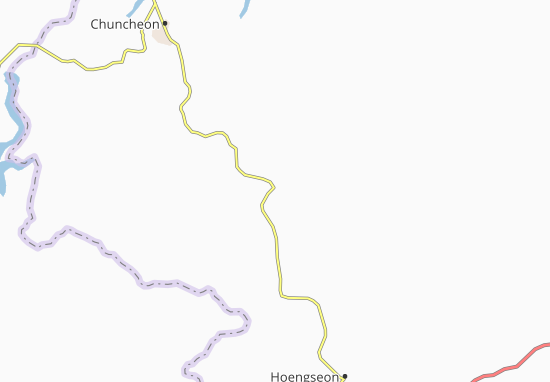 Mapa Hongcheon