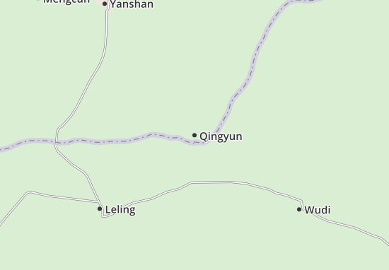 Mapa Qingyun