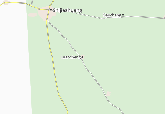 Kaart Plattegrond Luancheng