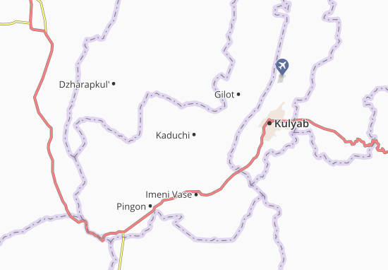 Kaart Plattegrond Kaduchi