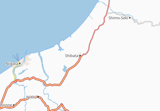 Mapa Shibata