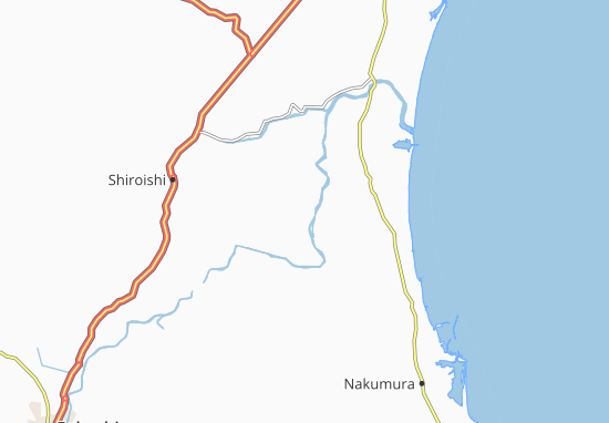 Karte Stadtplan Kakuda