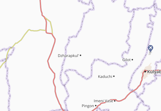 Karte Stadtplan Dzharapkul&#x27;