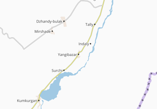 Kaart Plattegrond Yangibazar