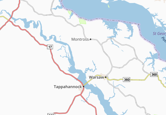 Mapa Ramey Fork