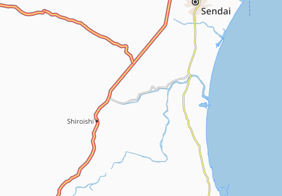 Mapa Okawara