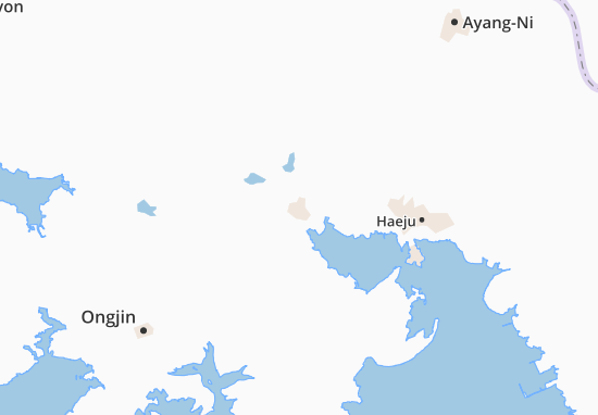 Karte Stadtplan Pyoksong
