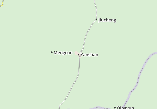 Mapa Yanshan