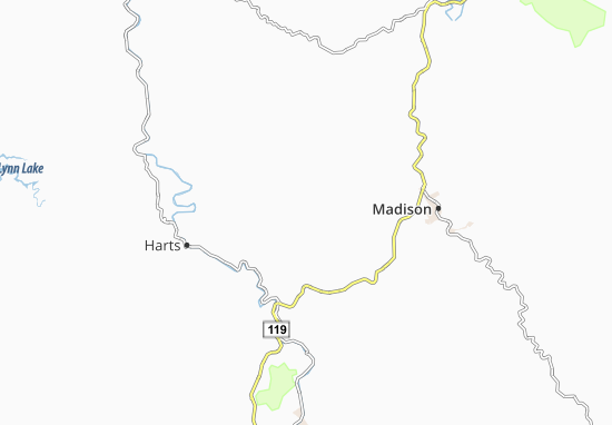 Mapa Spurlockville