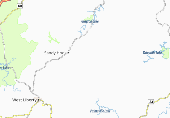 Mapa Isonville