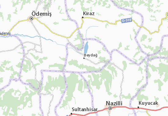 Mapa Beydağ