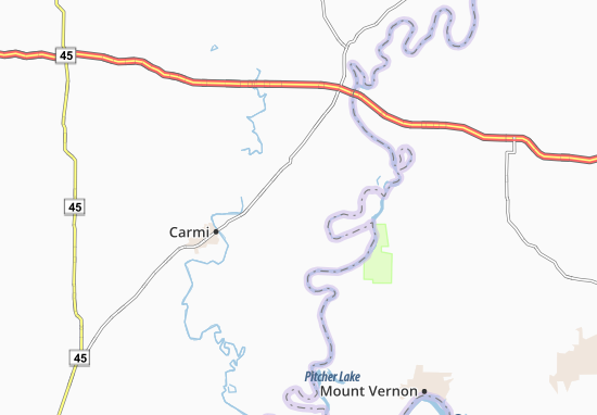 Mapa Garnerville