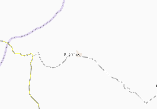 Mapa Baysun
