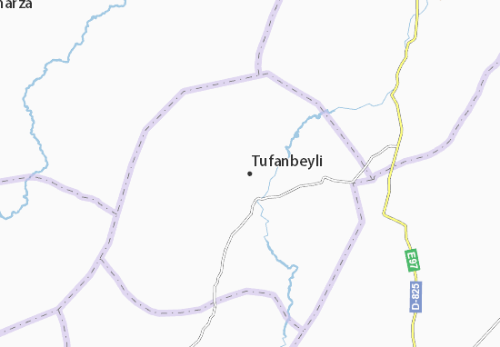 Kaart Plattegrond Tufanbeyli