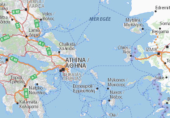 Mappa Michelin Grecia Viamichelin