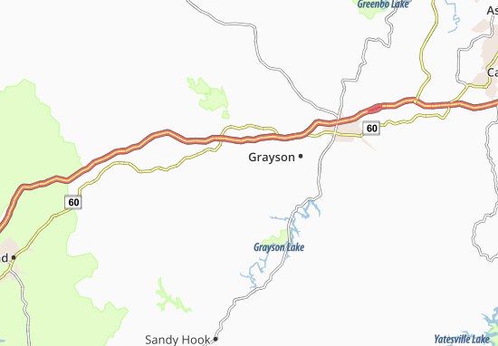 Mapa Grahn