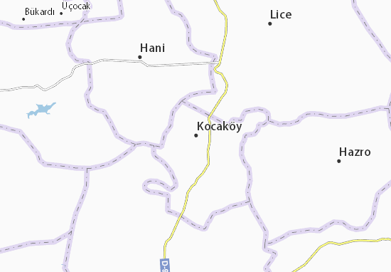 Karte Stadtplan Kocaköy