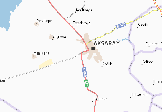 Mapa Aksaray