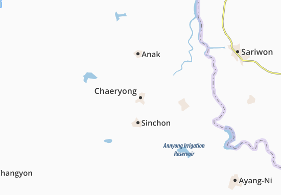 Mapa Chaeryong
