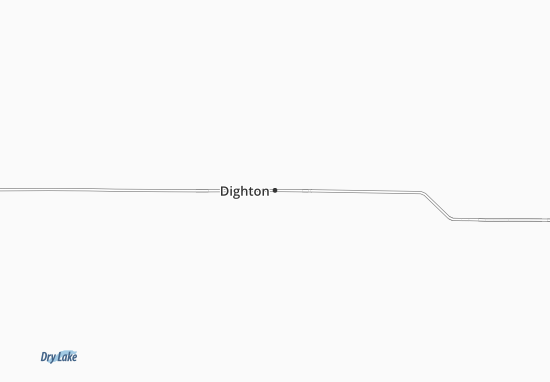 Karte Stadtplan Dighton