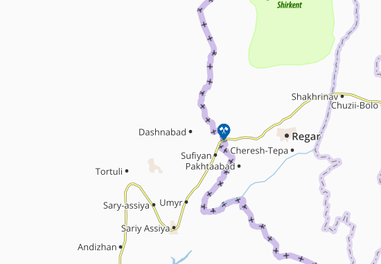 Dashnabad Map