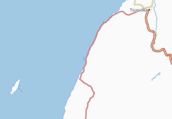 Kaart Plattegrond Nezugaseki