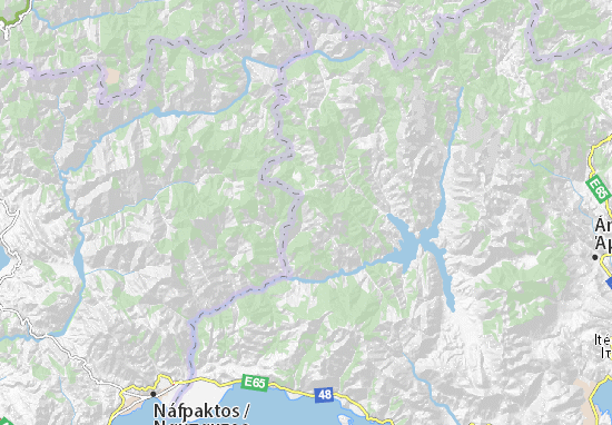 Karte Stadtplan Alpochorio
