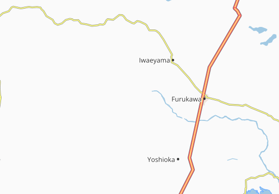 Kaart Plattegrond Higashi-Onoda