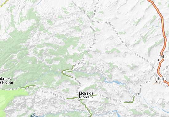Kaart Plattegrond Villarejo