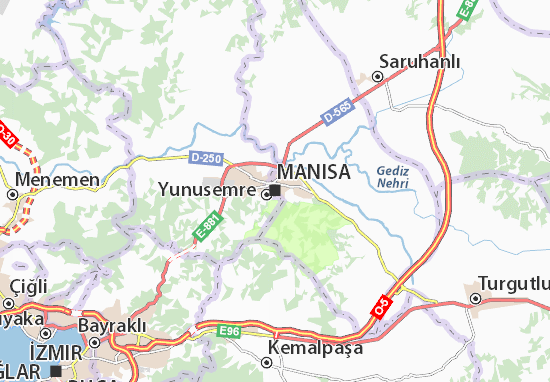 Mapa Manisa