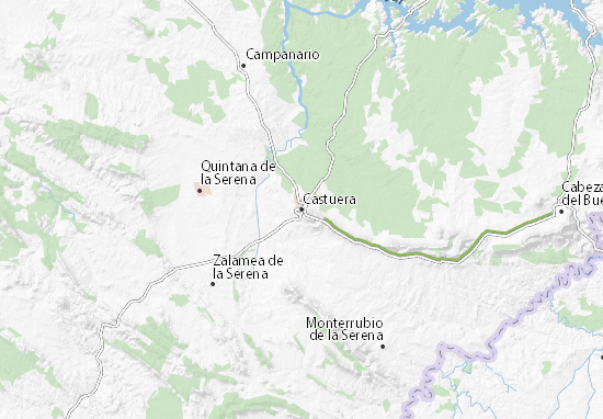 Mapa Castuera