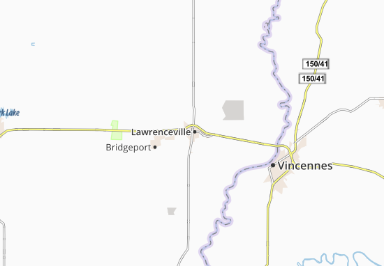 Mapa Lawrenceville