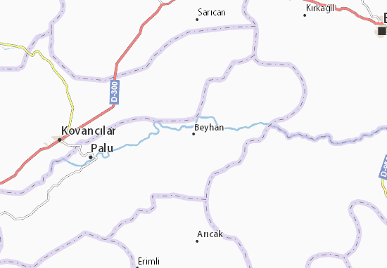 Mapa Beyhan