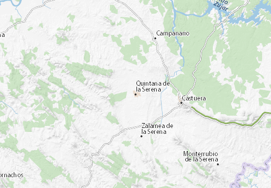 Mapa Quintana de la Serena