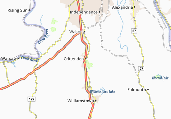 Mapa Crittenden
