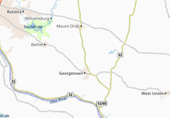 Mapa Wahlsburg