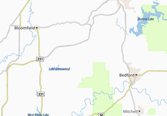 Kaart Plattegrond Owensburg