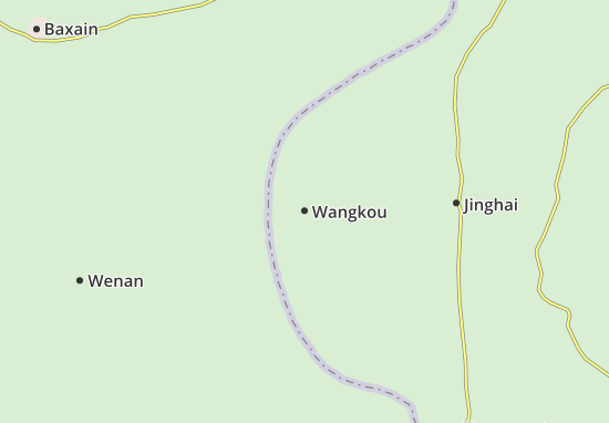 Karte Stadtplan Wangkou
