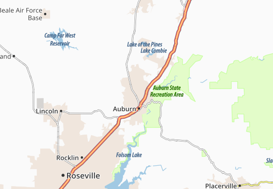 Carte-Plan North Auburn