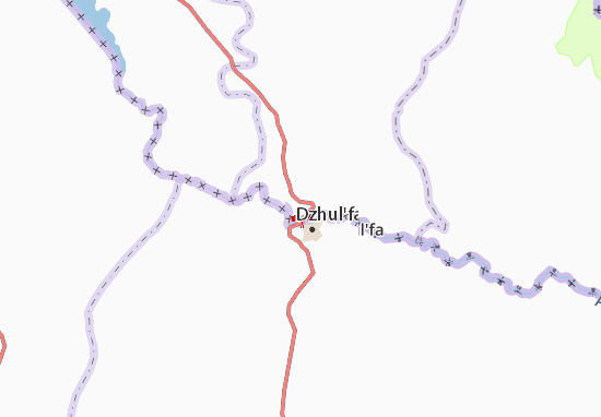 Karte Stadtplan Dzhul&#x27;fa