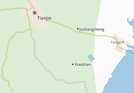 Mapa Xianshuigu