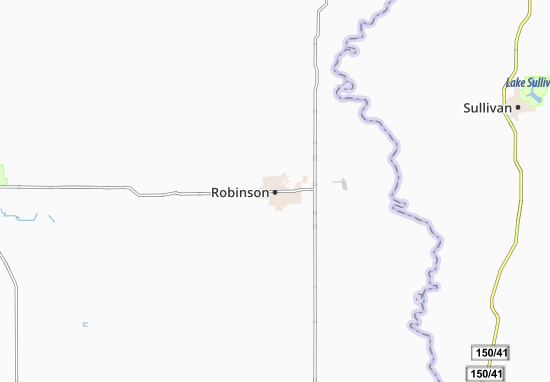 Karte Stadtplan Robinson