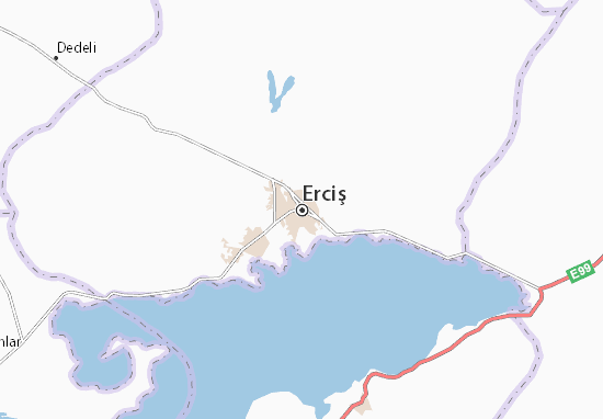 Karte Stadtplan Erciş