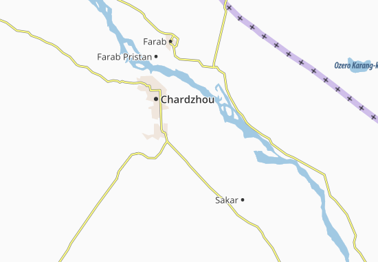 Mapa Khodzhara