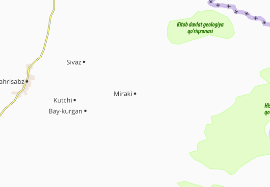 Karte Stadtplan Miraki