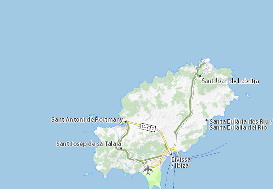 Santa Agnès de Corona Map