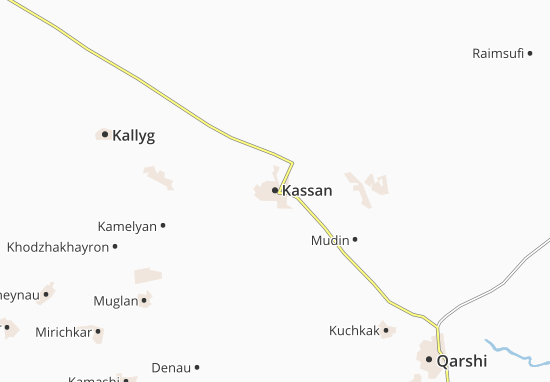 Karte Stadtplan Kassan